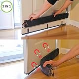Evelots 36" Magnetic Clip On Door Draft Stopper,Energy & Money Saving