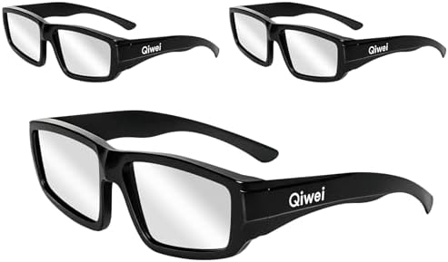 Gafas Eclipse Solar Homologadas ISO 12312-2 Montura Plástico Pack 3