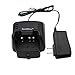 GoodQbuy FNB-V96Li 110V-240V Walkie Talkie Li-ion Battery Charger is Compatible with Yaesu Vertex Standard Radios VX-350 VX-351 VX-354 VX-241 VX-231 VX-230