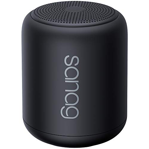 Bluetooth Speaker,Portable Wireless Bluetooth Speakers with Loud HD Sound and Rich Bass,IPX5 Waterproof,Handsfree Call,TF Card Support,Built-in-Mic,for Phones,Tablets,Computer and More (Black)