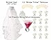 Bachelorette Bride Party Ultimate All In One Bundle; Including 1 White Bridal Wedding Veil, Set of 12 Shot Glass Rings, and 12 Bride Tribe Temporary Tattoos Made From Shiny Metallic Gold Foil