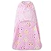 HALO Swaddlesure Adjustable Swaddling Pouch, TOG 1.0, Butterfly Dot, Small, 3-6 Months