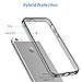 JETech Case for iPhone SE 2016 (Not for 2020), iPhone 5s and iPhone 5, Non-Yellowing Shockproof Phone Bumper Cover, Anti-Scratch Clear Back (Grey)