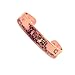 Accents Kingdom Magnetic Copper Therapy Bangle Cuff Golf Bracelet, Art Nouveau Faces C3
