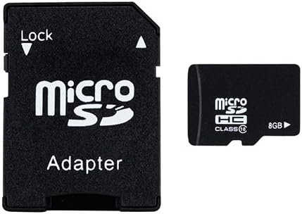 AbergBest Ultra 8 GB microSD Flash Media Kit with Card Adatper