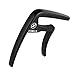 GUITARX X2 Capo for Acoustic Guitar, Electric Guitar Capo - Also For Bass, Ukulele, Banjo and Mandolin - #1 Brand Among Guitar Capos - Aluminum Alloy, Glossy Black