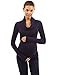 PattyBoutik Mama Cowl Neck Maternity Top (Navy Blue Medium)