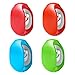 4 Pack Automatic Roll Earphone Cable Cord Winder Wrap Headphone Holder Retractable Cord Organizer for USB Cables, Headphone Cable, Data Charging Cable Tangle