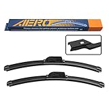 AERO Premium All-Season Beam Windshield Wiper Blades Replacement for Chevrolet Chevy Equinox 2016-2010 24"+17" (Set of 2)