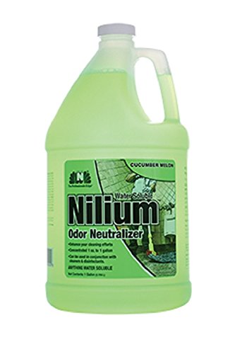 Nilodor 128 WSCM Nilium Odor Neutralizer, Cucumber Melon, 1 gal, 128 fl oz., 11.75" Height, 6" Width