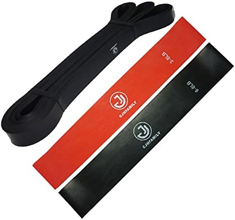 Pull Up Assist Resistance Bands Heavy Duty Exercise Circular and Loop Bands Set BY POWER GUIDANCE for Body Weight - Sale is for a Single Unit or Set