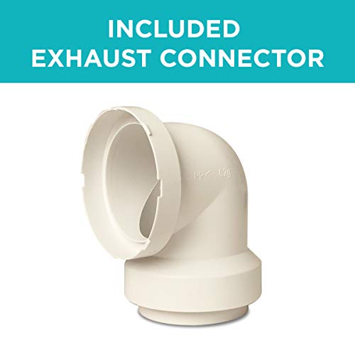 BLACK+DECKER BCED37 Compact Dryer for Standard Wall Outlet, Small, 4 Modes, Load Volume 13.2 lbs., White