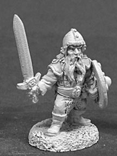 Reaper Miniatures Fredrick Ironfist #02052 Dark Heaven Legends Unpainted Metal