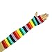 Zoopwon Rainbow Knee High Socks and Gloves - Stockings and Arm Warmers for Girls Women Party Costume（Socks Gloves）