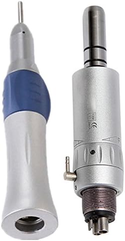 New NSK Style Dental Slow Low Speed Straight Handpiece E-type Air Motor 2holes 4 holes (4 holes)