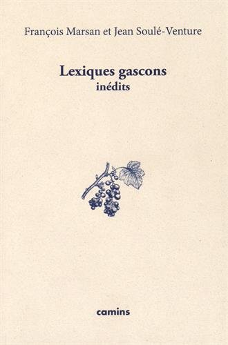 Lexiques gascons inédits