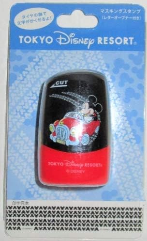 Amazon Co Jp ミッキー ミッキーマウス マスキングスタンプ レターオープナー付き ローラー式スタンプ トゥーンタウン ミッキーの車 タイヤの跡で文字がかくせるよ 東京ディズニーリゾート Tdr ディズニーランド コロコロケシコロ 文房具 オフィス用品