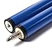 CUESOUL 48 Inch Junior Kid Billiard Cue Stick with Colorful Design Blue