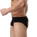 Nightaste Male Underwear Hollow-Out Hip Buttock Athletic Supporter Jockstrap Underpants (M, 2 Black)