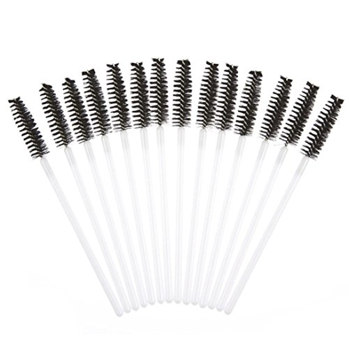 Creazy(TM) 50pcs Disposble Eyelash Brush Mascara Wands Makeup Cosmetic Tools (Black) - Thumbnail 6