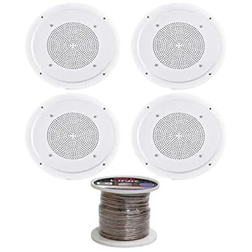 Amazon Com Pyle Lot Of 4 6 5 Full Range In Wall In Ceiling For