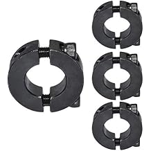 4-Pack 5/8" Double Split Steel Shaft Collars – Black Oxide Finish – Summit CB2-62-4