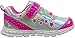 L.O.L Surprise! Girls Sneakers, Light Up Athletic Sneaker, Merbaby Queen Bee and Deva, Pink White, Size 12