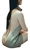 Pxmoda Women's Sleeveless Open Back Sweater Anime Cosplay Sweater (one size, Grey)