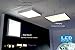 Led Republic UL LED Panel 2-Pack Light 1x4 40W 5000k 4300 Lumens, Daylight, DLC Qualified, Eligible for Nationwide Rebate Programs Flat Celling Led Sheet Panels Lighting Board