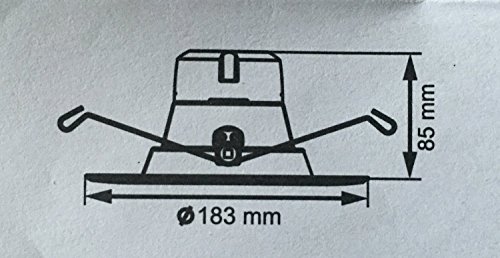 image for us green lighting 16 Pack 6-inch LED Recessed Retrofit Downlight, 19w,