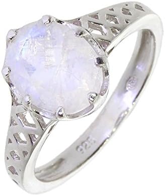 Ring real European product French style - Jewellery in silver - Ref 30-29 - All sizes and various stones