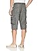 Unionbay Men's Cordova Belted Cargo Short Messenger - 48 - Grey Goose