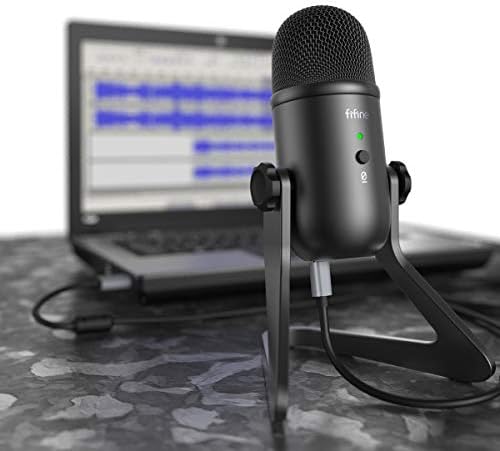 USB desktop microphone with professional quality output, ideal for development and management purposes, priced at $59.99 as of August 9, 2023.