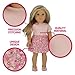PZAS Toys 7 Outfit Set, 18 Inch Doll Clothes with Shoes, Compatible with All 18 Inch Doll Clothes, Accessories Included