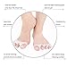 Gel Toe Separator,Bestrice Toe Spacers Rubber Toe Stretchers Used for Sports Activities, Yoga Practice & Running for Men and Women Bunion Pain Relief Toe Straightener Achilles Stretcher (1 pair)