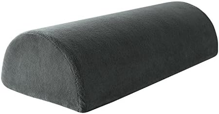 Eazy2hD Foot Rest Under Desk to Relieve Knee Pain, Tired, Aching & Sore Feet - Reduce Deep Vein Thrombosis, Anti Slip Cover,Memory Foam Foot Rest Cushion for Office and Home (Grey)