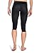 SKINS Women's A400 Compression 3/4 Tights, Black/Gold, Small