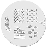 Konad Stamping Nail Art Image Plate - M79