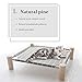 Elevated Cat Beds – Cat Hammock – Pet Cots Small Dog Beds， Wooden Detachable Wooden Frame Square Hanging Cat Sofa Pet Furniture Sleeping Washable for Rabbit Cat Kitten Puppy Indoor/ Outdoor Sunshinethumb 3