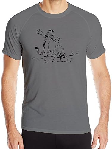 Calvin And Hobbes Sports T Shirt For Man