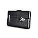 YESOO8482; Nokia Lumia 925 Folio Leather Case Flip Cover and Stand (Black)