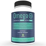2 in 1 Fish Oil Burpless Capsules | Premium Omega 3 Fish Oil 1000 mg & Purified Omega 7 Supplement with EPA and DHA| Heart and Brain Health | Joint Pain Pills | Essential Fatty Acids | Triple Strength