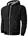 Hat and Beyond VW Mens Hooded Lightweight Two Tone Windbreaker Lightweight Slim Fit Casual Zip Up Jacket