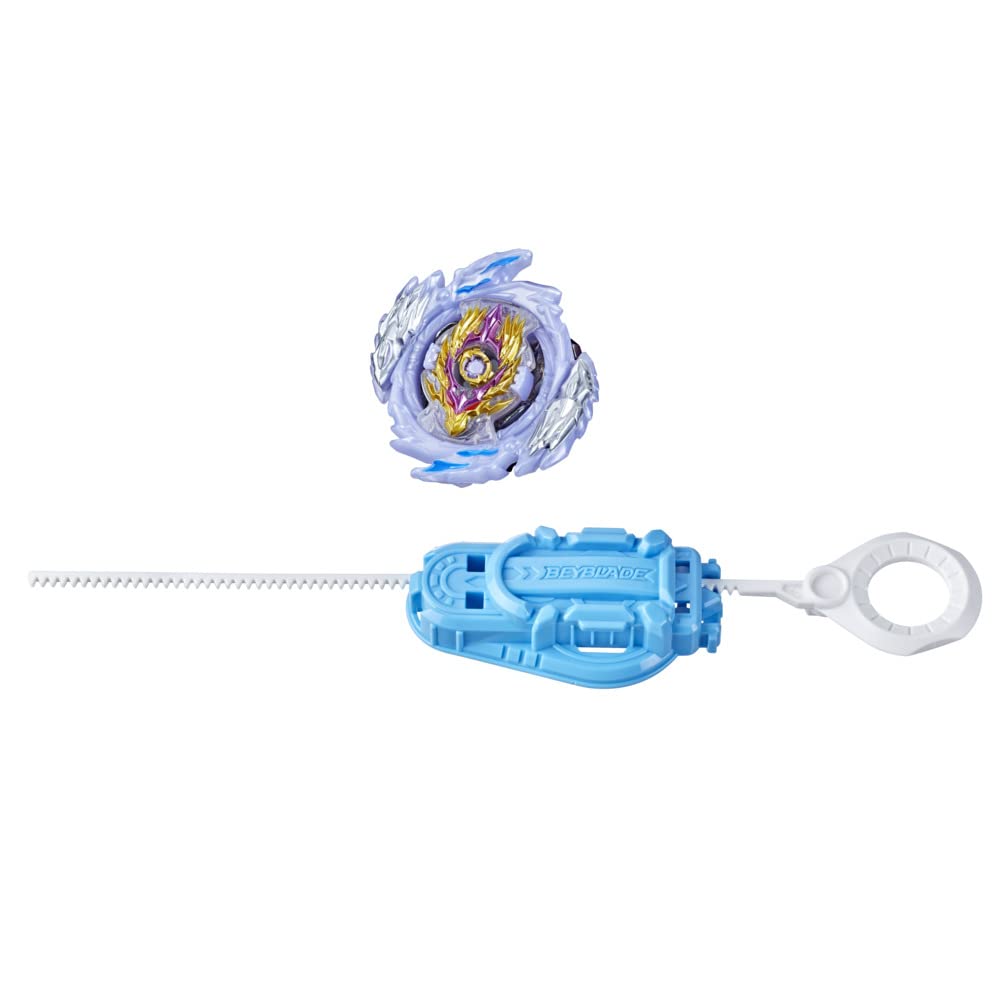 Hasbro Beyblade Burst Surge Speedstorm Raid Luinor L6 Spinning Top Starter Pack – Attack Type Battling Game Top with Launcher, Toy for Kids