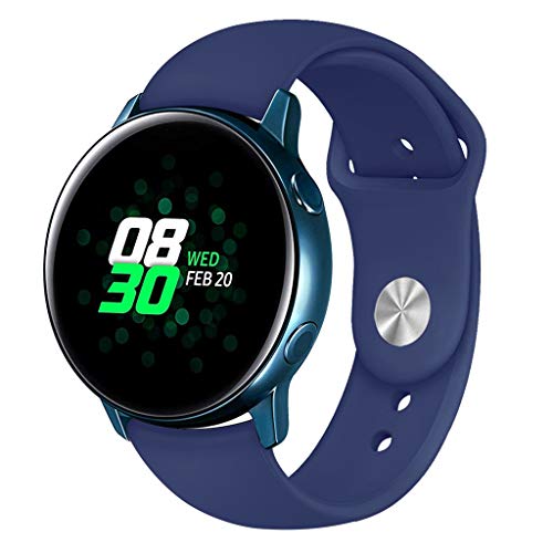 HOT Sale!!! for Samsung Galaxy Watch Active - 10 Colors Silicone Replacement Soft Sports Watch Bands Watches Bracelet Band for Gifts