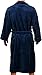Mens New Navy Micro Fleece Bathrobe by Wanted Large / X large