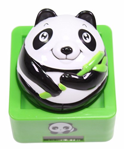 Eco Kung Fu Panda Solar Toy Panda Lover Gift Home Decor US Seller
