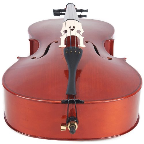 Cecilio CCO-100 Student Cello with Soft Case, Stand, Bow, Rosin, Bridge and Extra Set of Strings, Size 4/4 (Full Size)