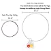 5 Packs Pool Toys Swim Thru Rings Games Diving Water Sports Slides Hoops Beach Accessories Under The Sea Party Supplies