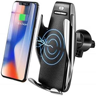 Car Wireless Charger, Air Outlet Creative Charging Induction Infrared Touch Car Phone Holder, Suitable for Iphone Samsung, Etc.